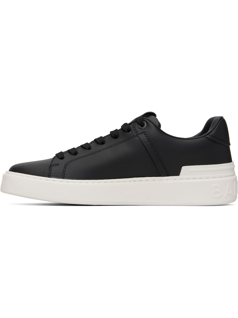 Balmain Black B-Court Sneakers outlook