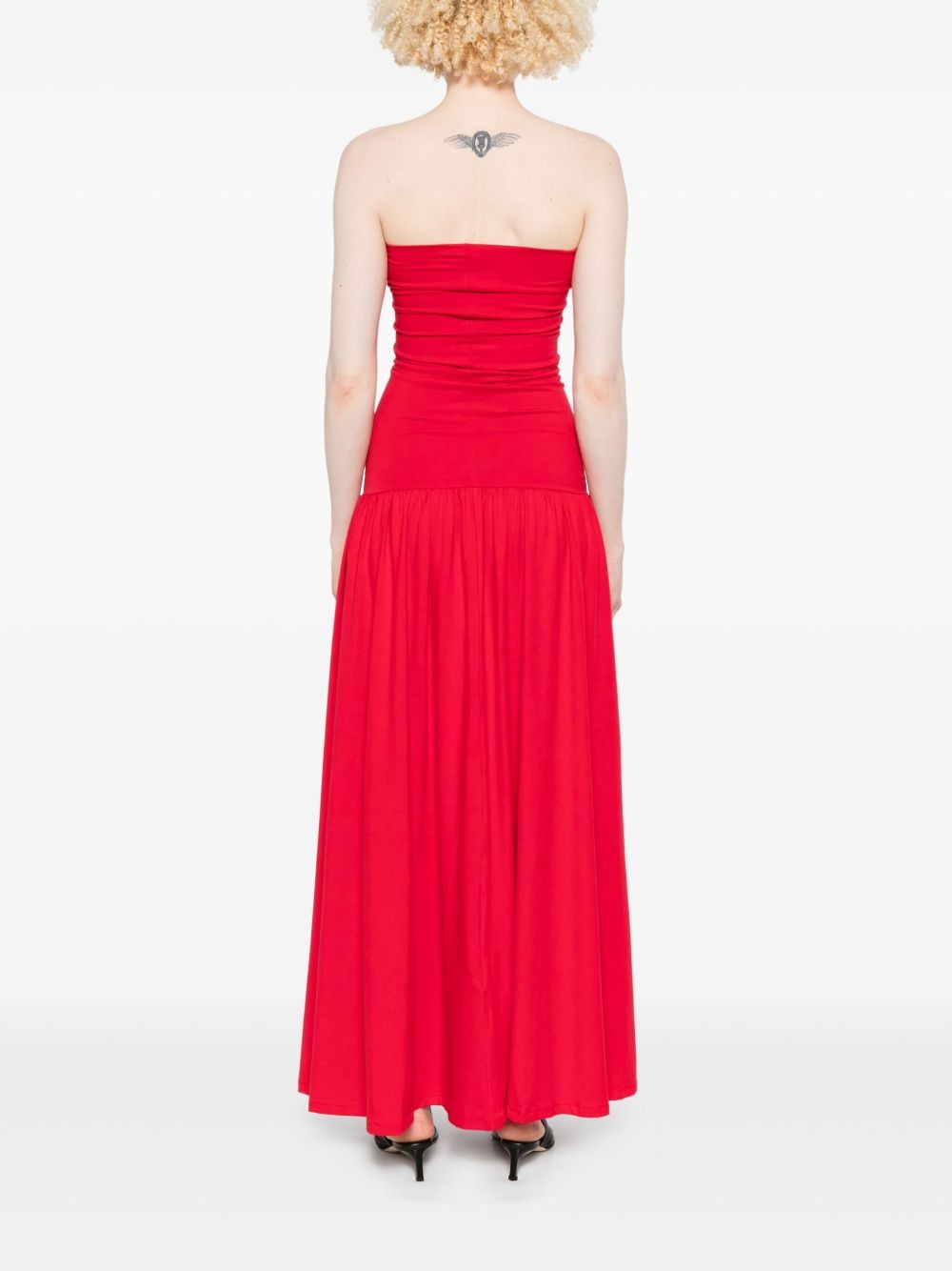stretch-cotton dress - 4