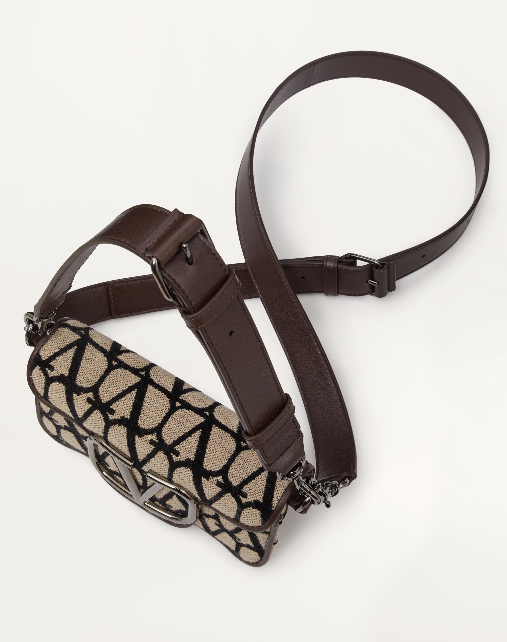 MINI LOCÒ TOILE ICONOGRAPHE SHOULDER BAG - 5