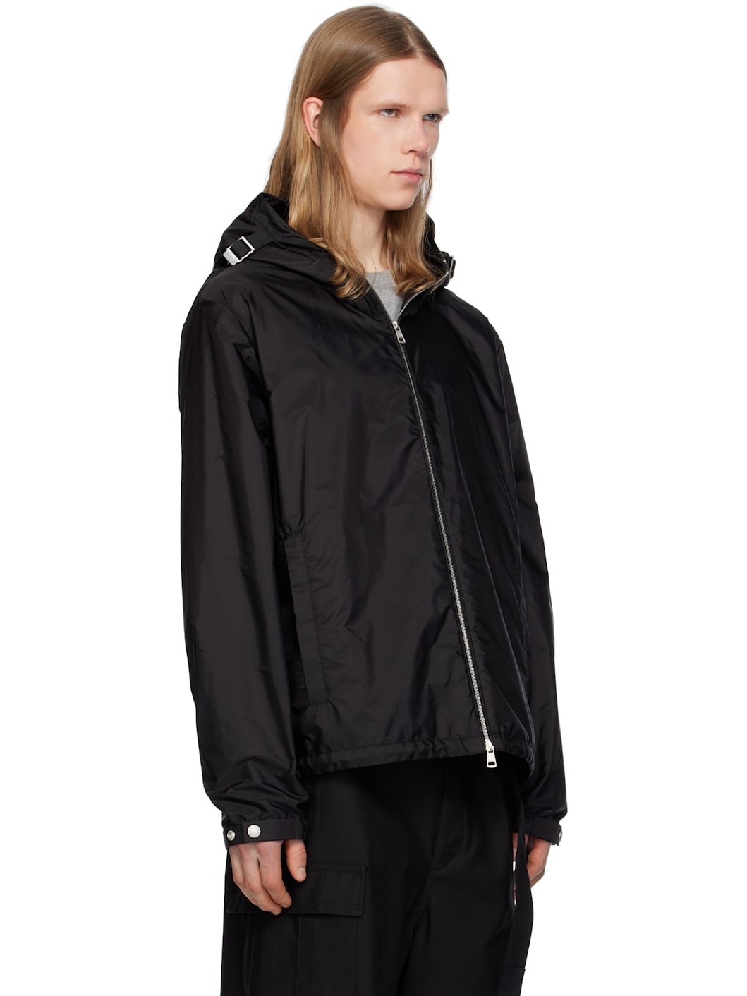Black Remoray Hooded Jacket - 2