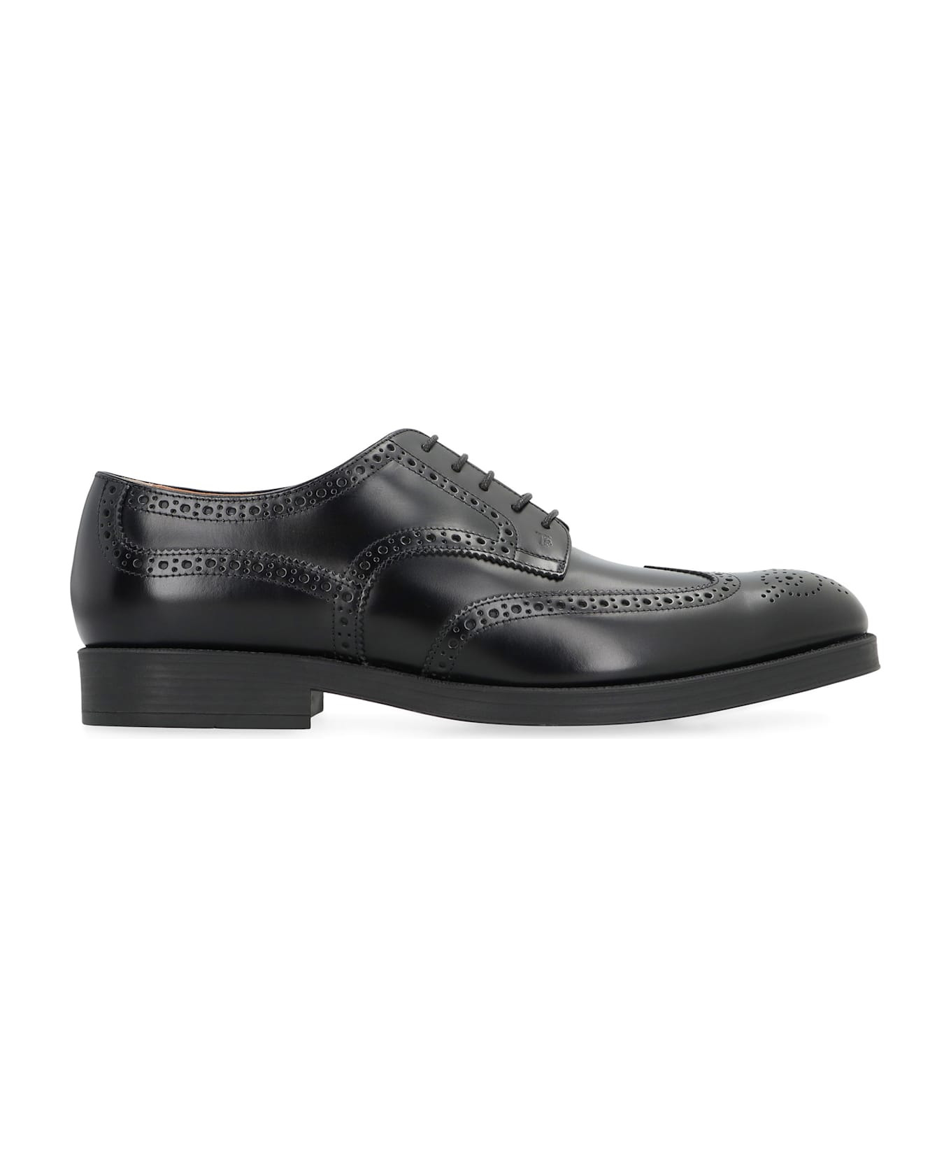 Leather Lace-up Shoes - 2