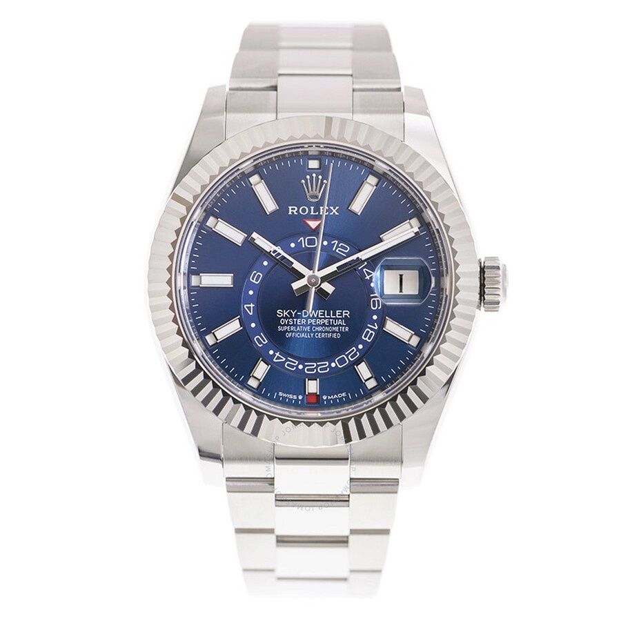 Rolex Sky-Dweller GMT Automatic Chronometer Blue Dial Men's Watch 336934-0005 - 2