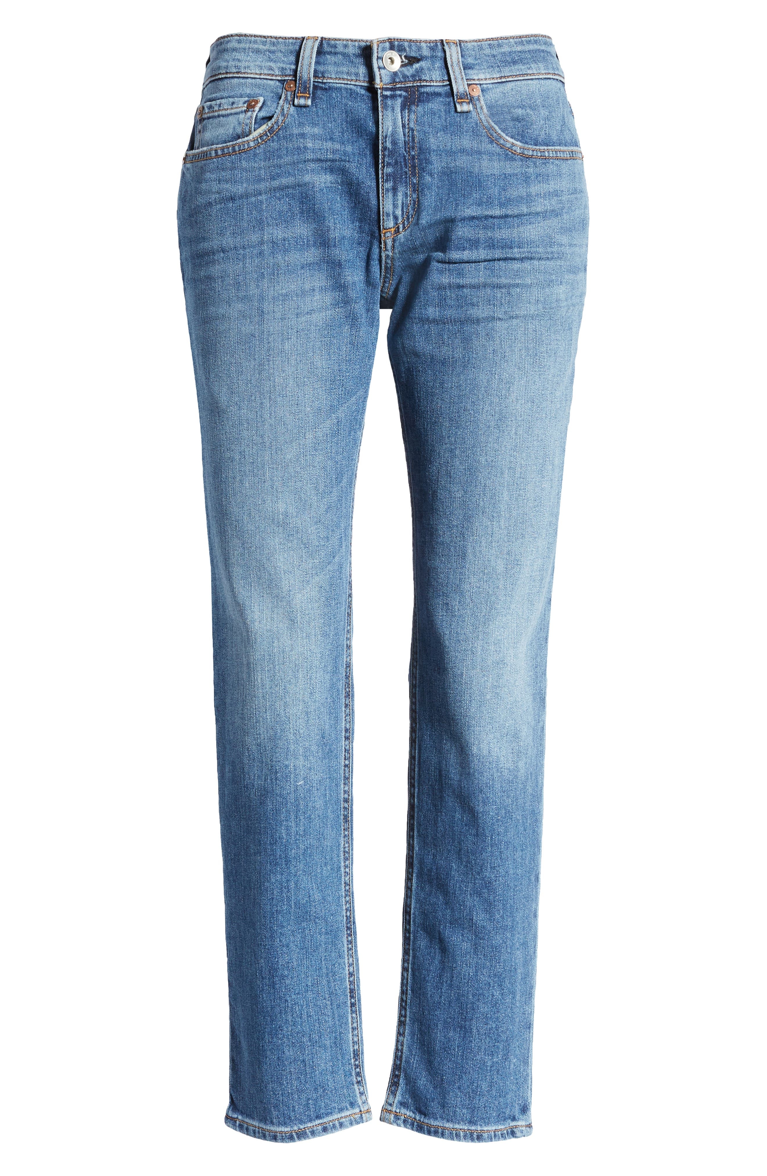 Dre Slim Boyfriend Jeans - 5