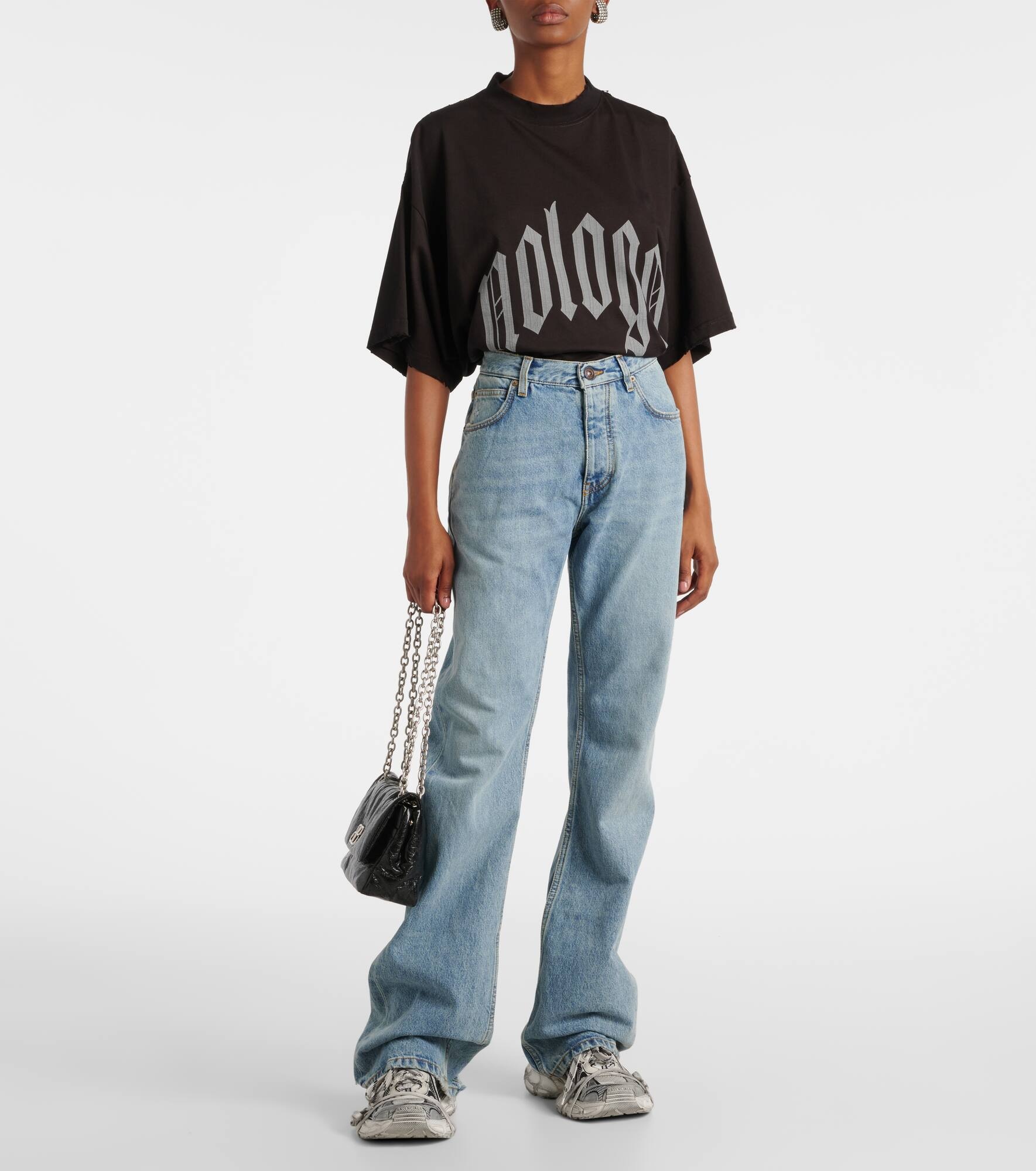 Low-rise straight jeans - 7