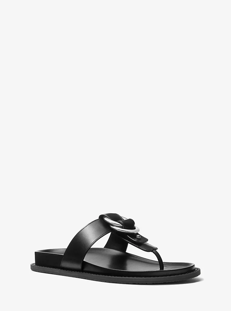 Jaden Leather Thong Sandal - 1