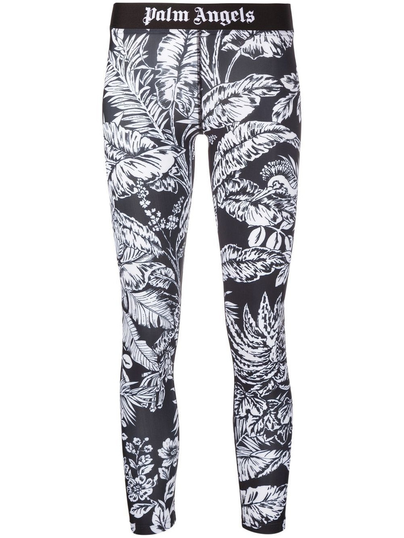 Jungle Parrots 스트레치 레깅스 1