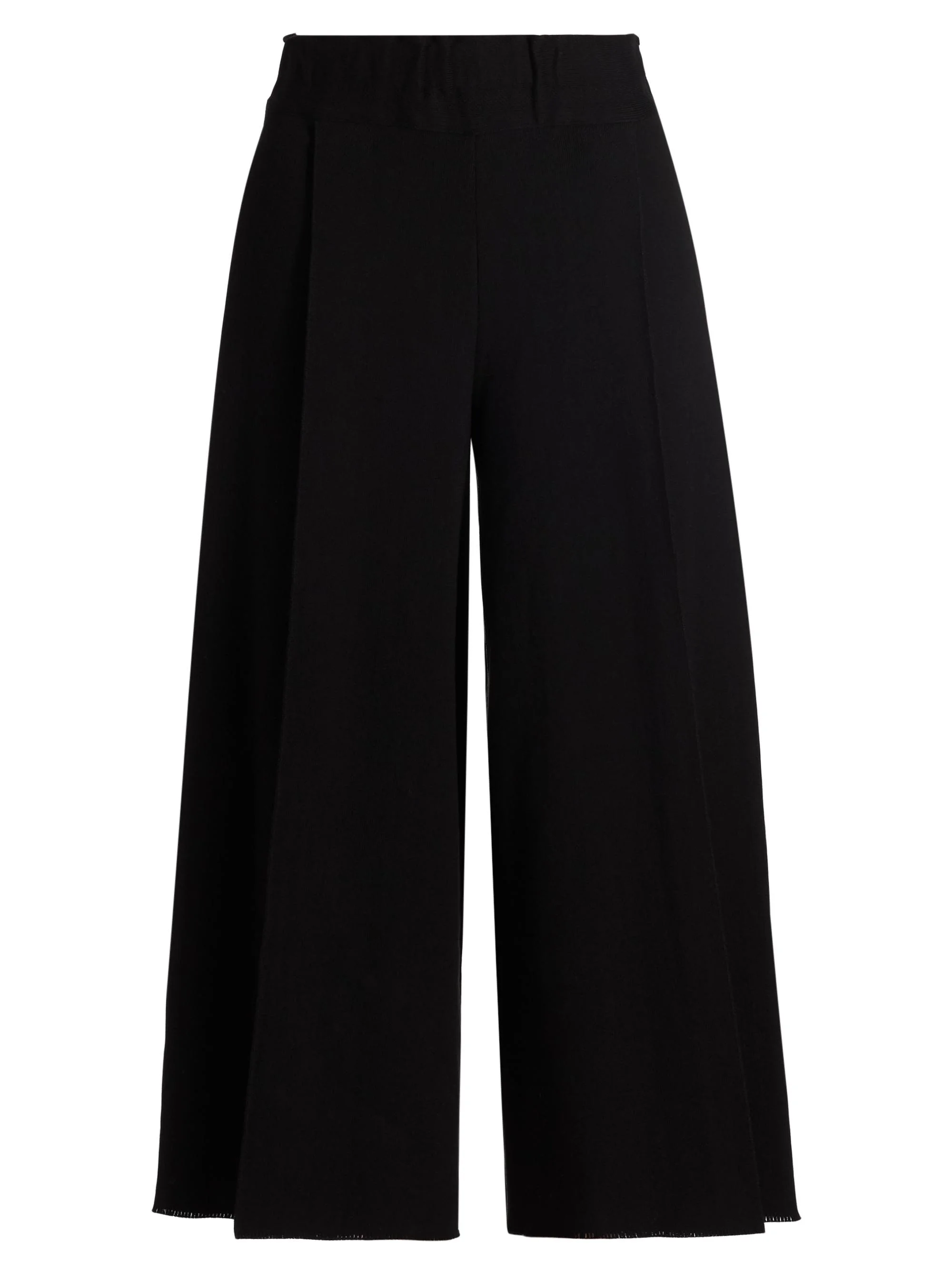 Women's Campagne Wide-Leg Pants - Black - 1