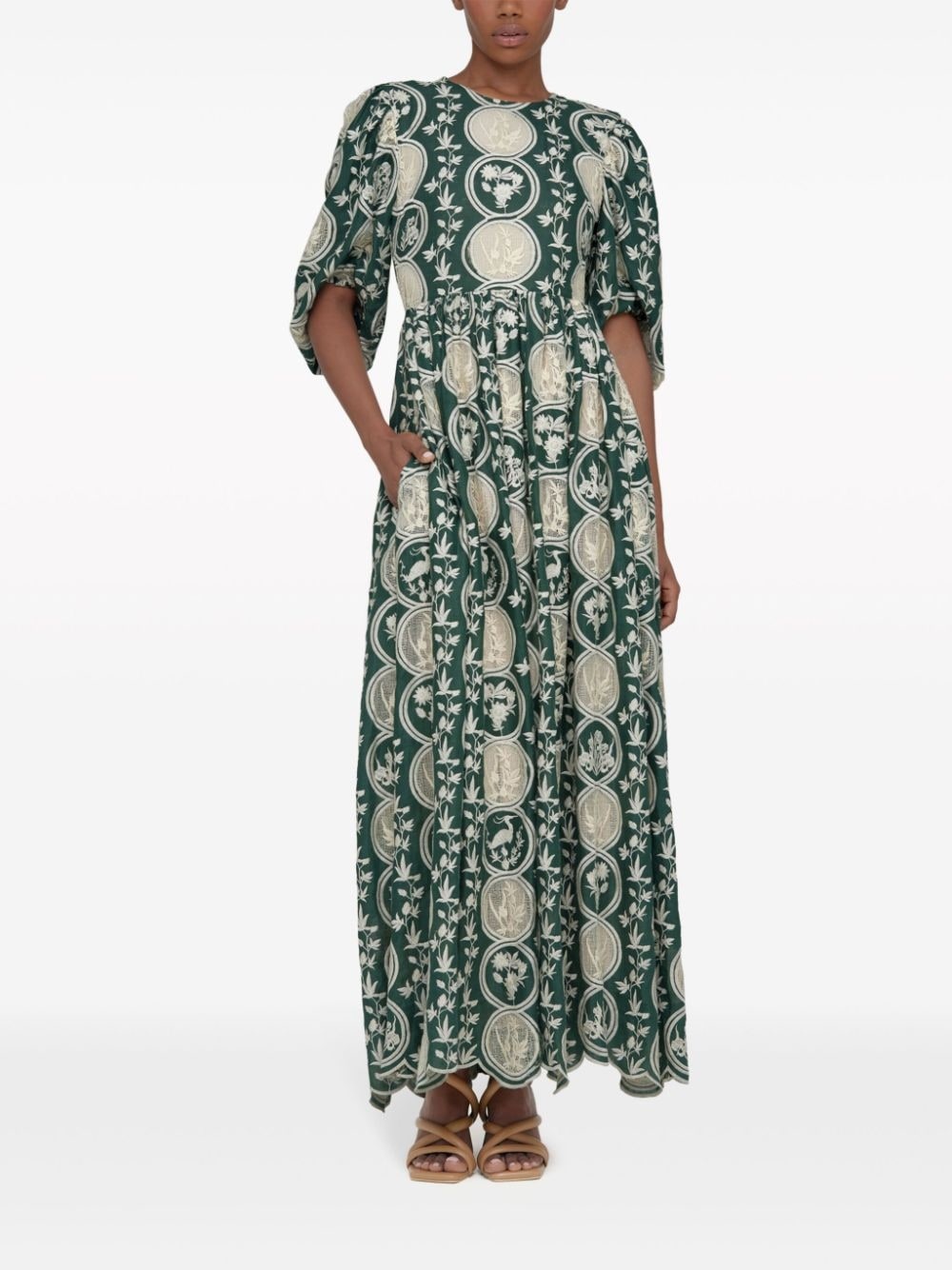 Raquel linen maxi dress - 2