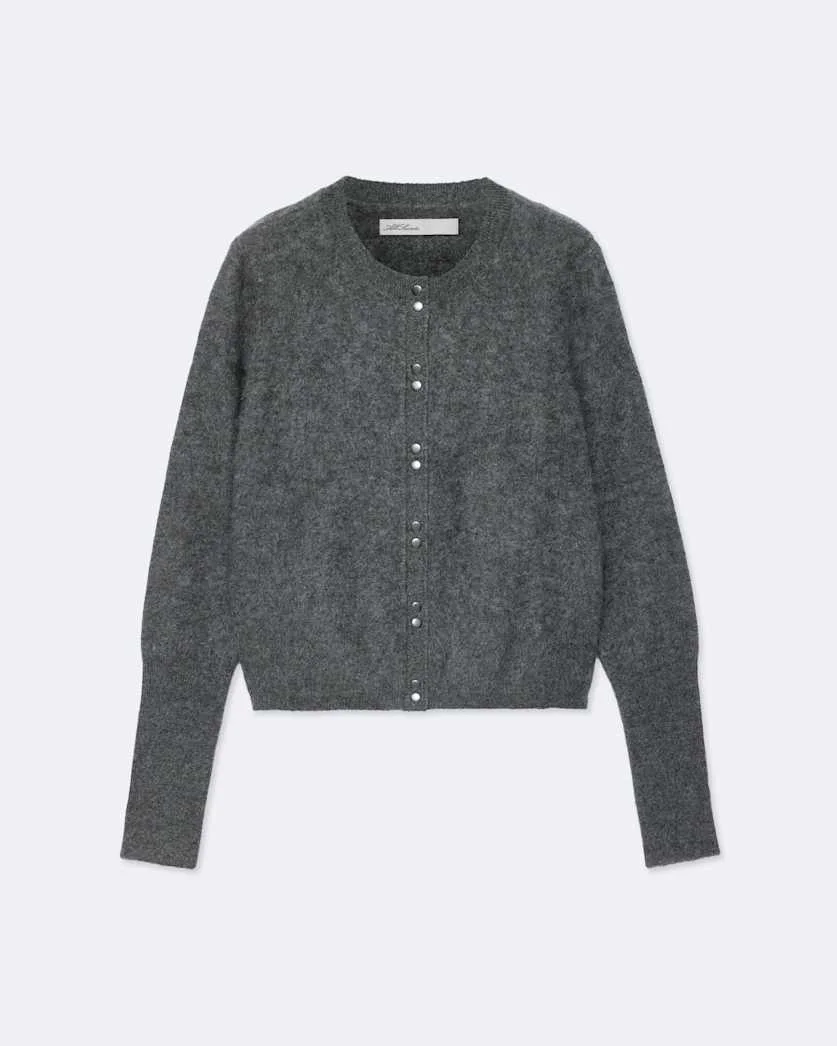 ADA CASHMERE BUTTON-DOWN CARDIGAN - 1