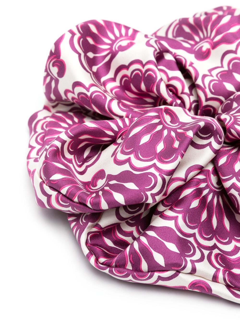 Giga floral-print scrunchie - 2