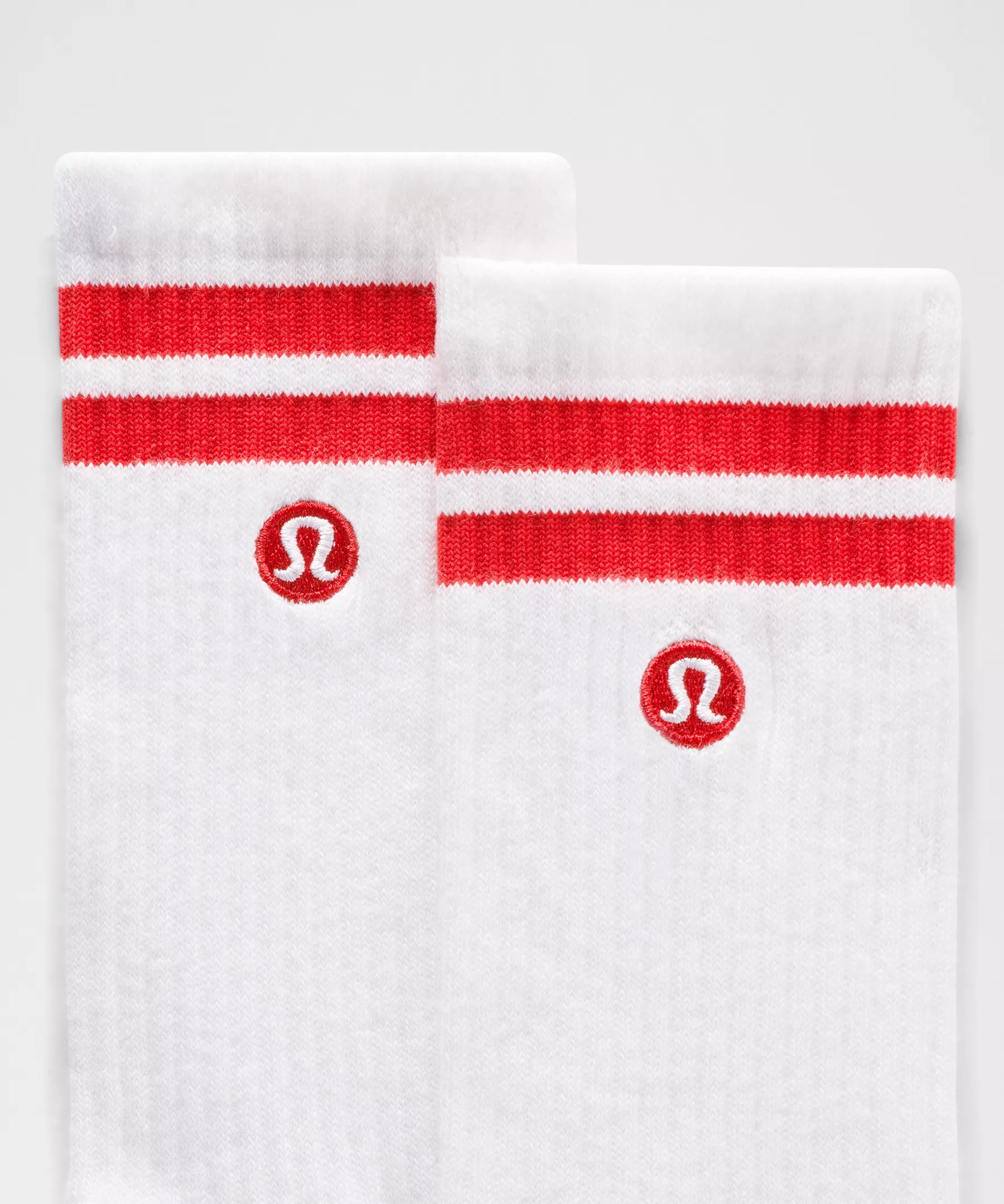 Unisex Daily Essential Crew Socks *Stripe - 2