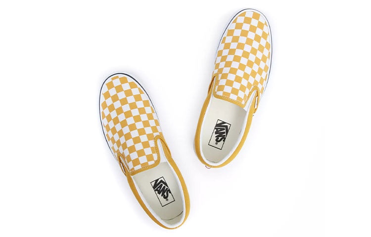 Vans Classic Slip-On Color Theory 'Yellow White' VN0A5JMHF3X - 4
