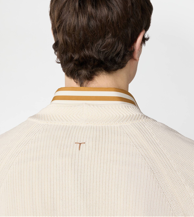 PULLOVER IN COTTON - WHITE 6