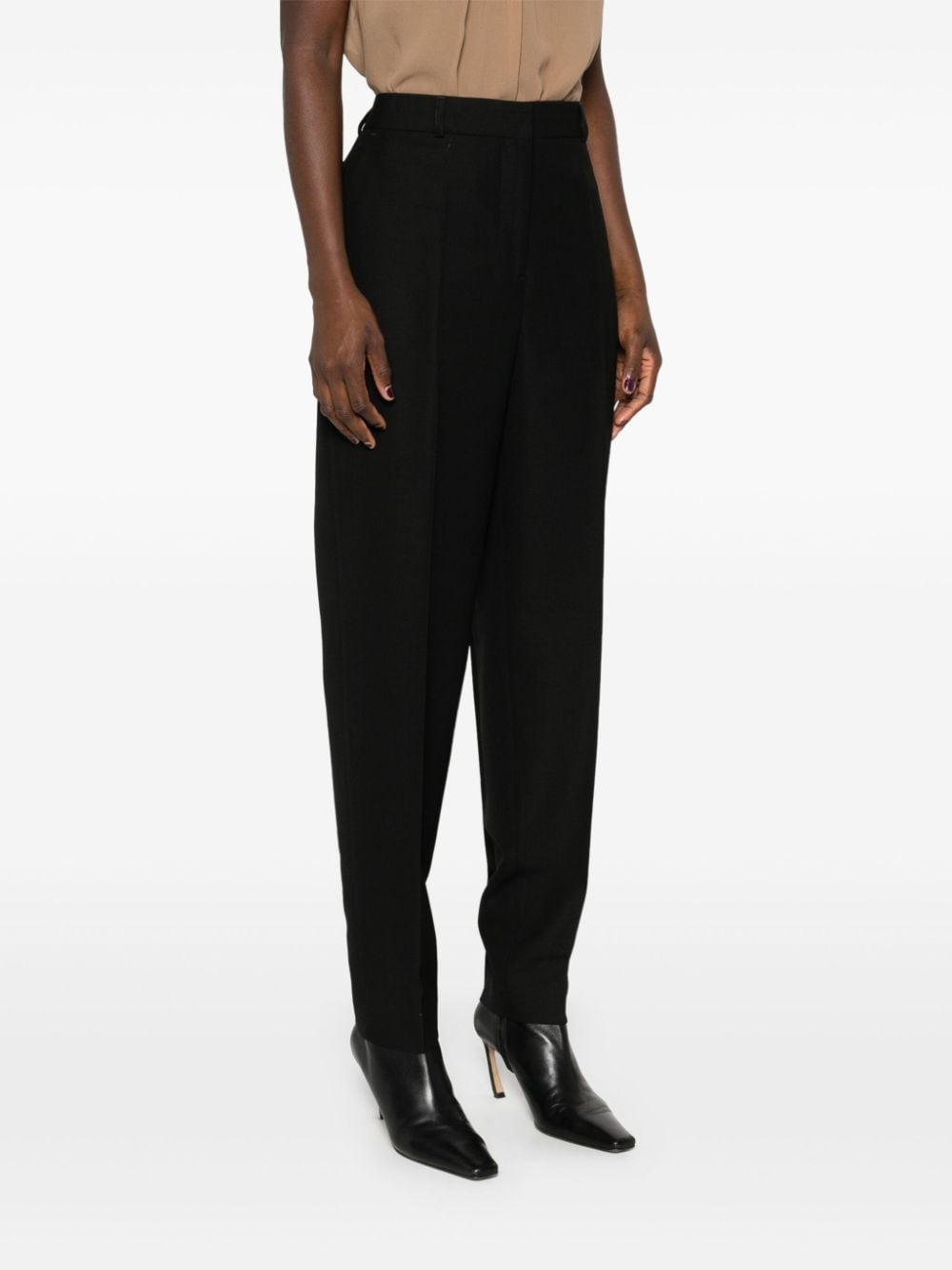 low-waist tailored trousers - 3
