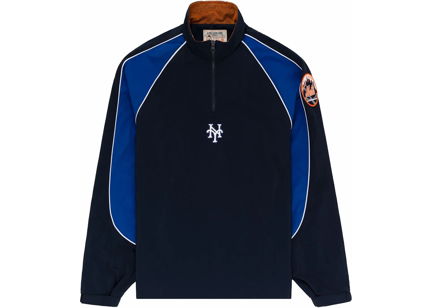 Aime Leon Dore x New York Mets Nylon Pullover Navy - 1