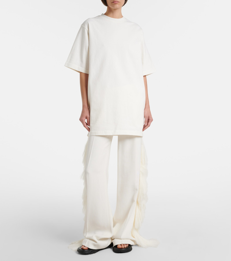 PHOEBE PHILO Fringed wide-leg pants outlook