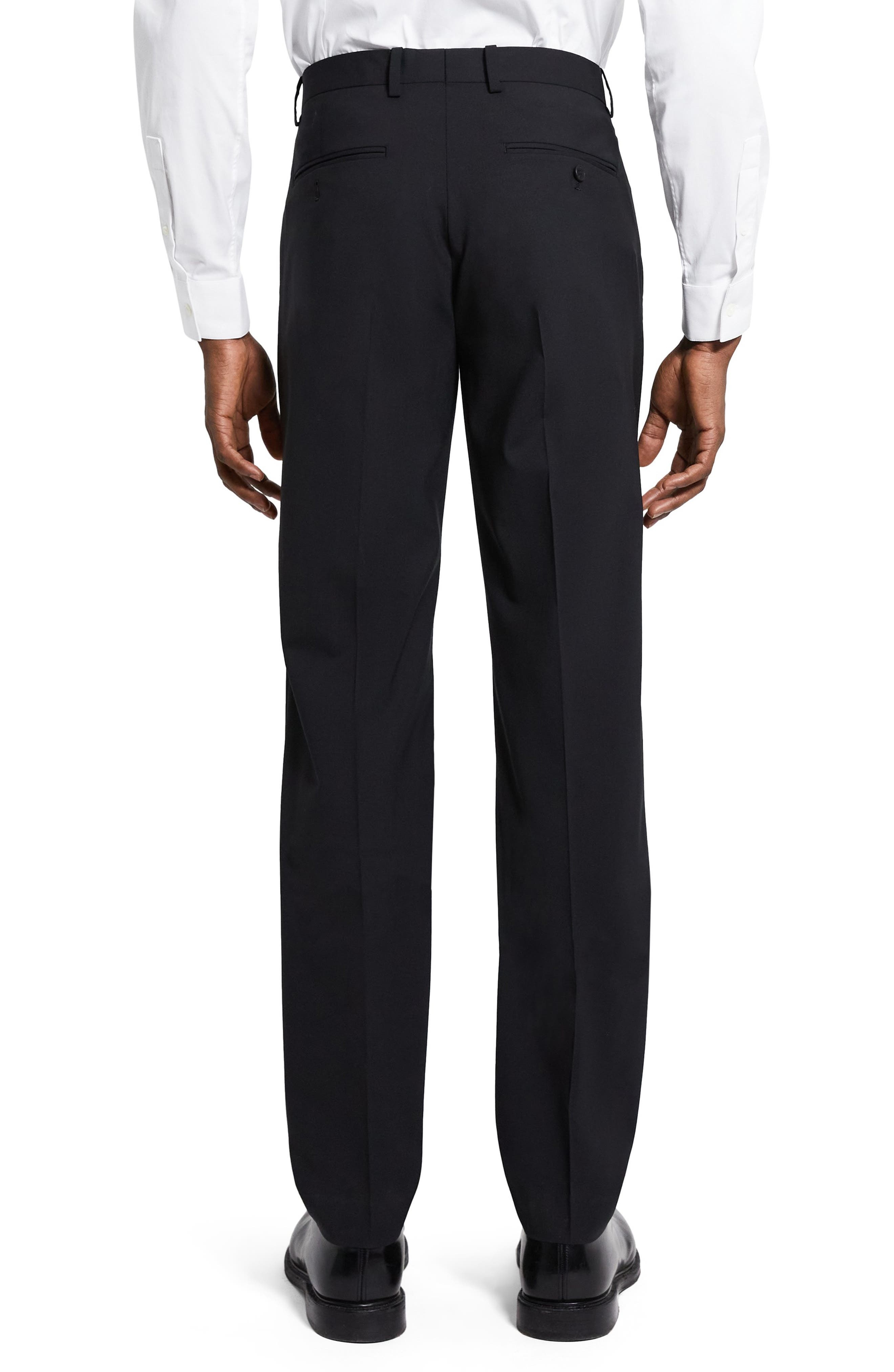 Theory Mayer New Tailor 2 Wool Dress Pants in Black - 2