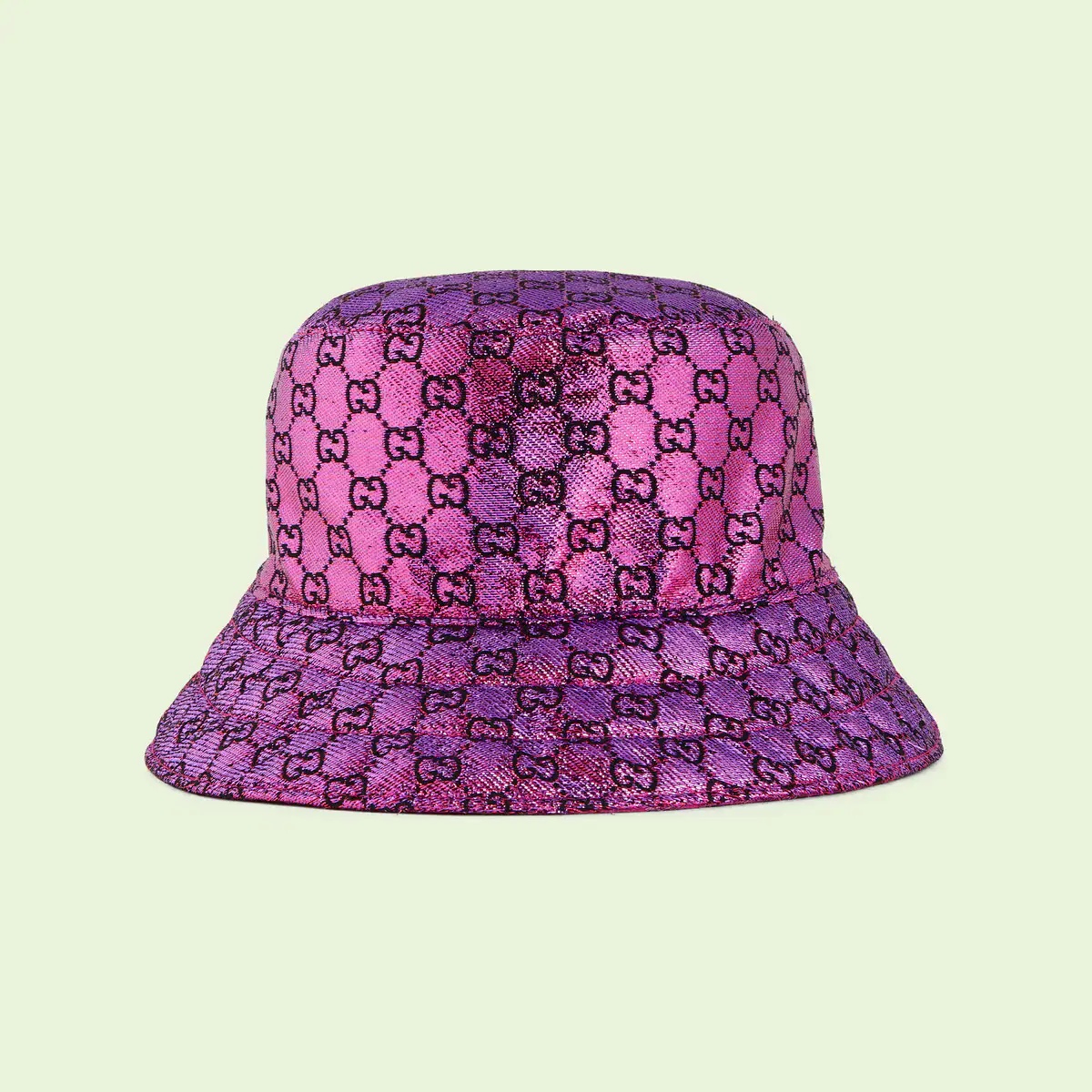 GG lamé jacquard reversible bucket hat - 6