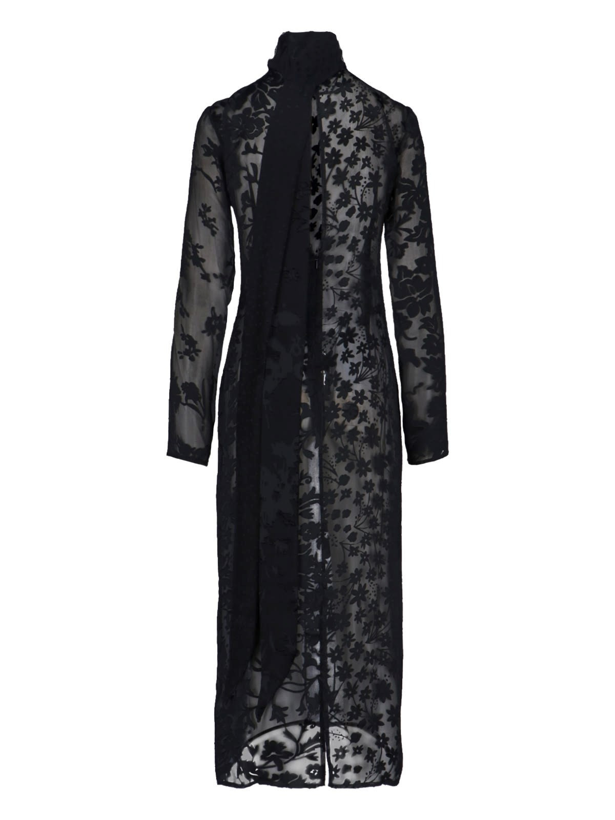 SILK BLEND MAXI DRESS - 2