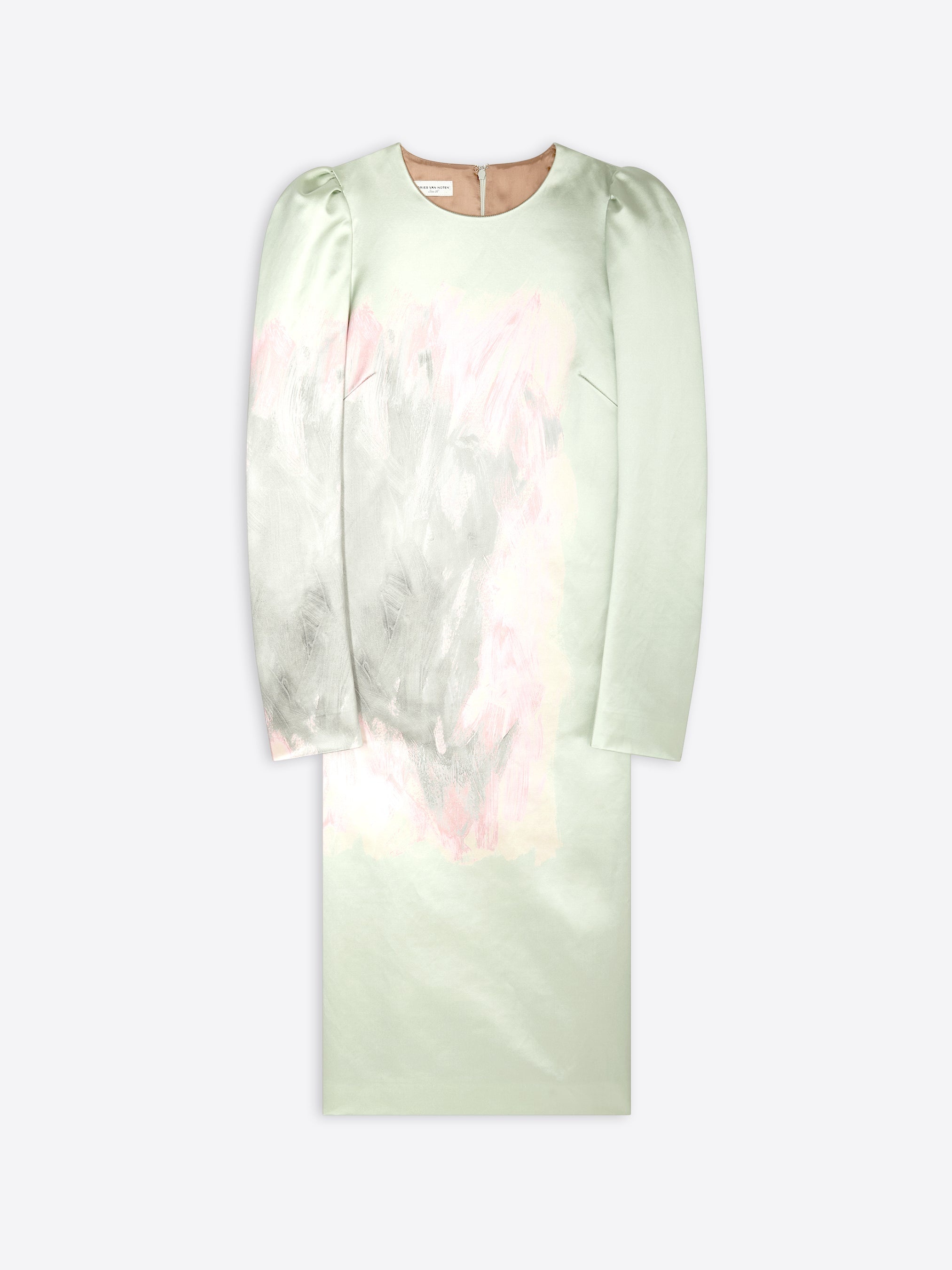 PRINTED SACK DRESS - 1