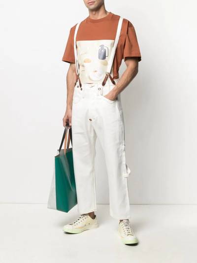 Junya Watanabe MAN straight-leg denim dungarees outlook