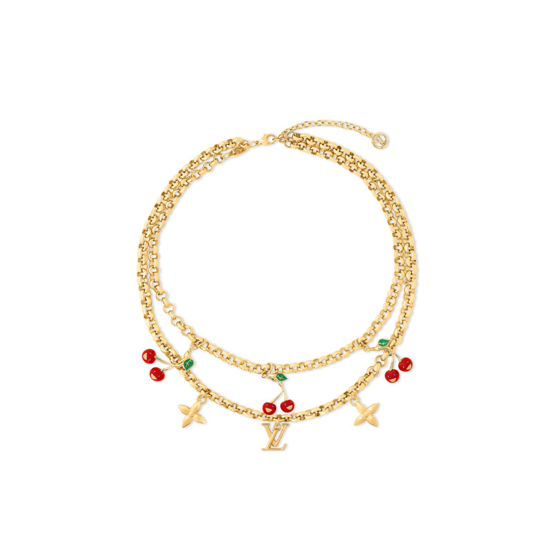LV x TM Cerise Necklace 1