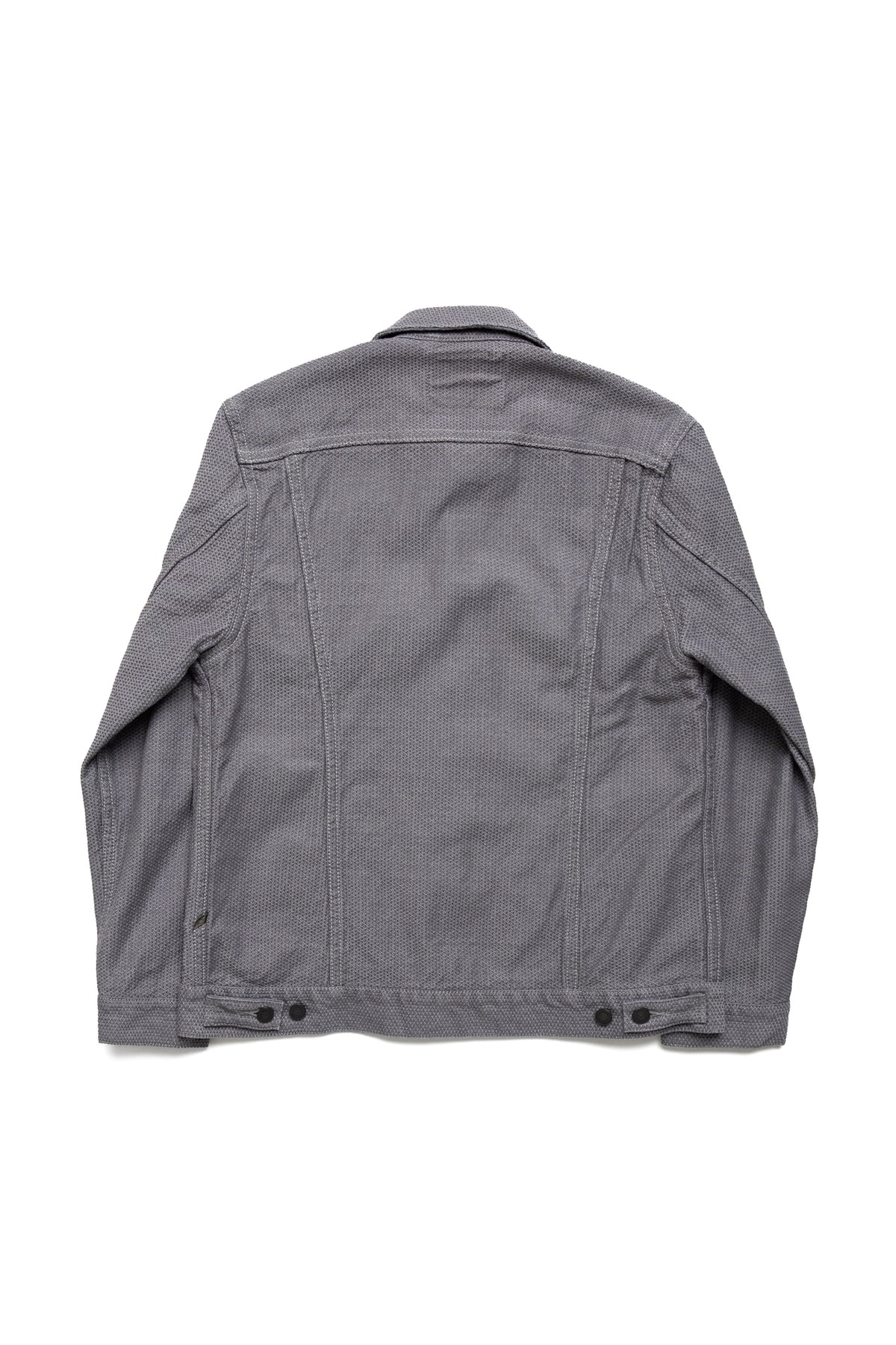 Sashiko Type 3 Jacket - Heather Grey x Black - 3
