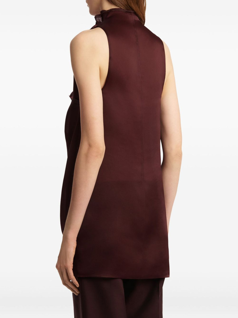 Meegan ruffled-collar top 4
