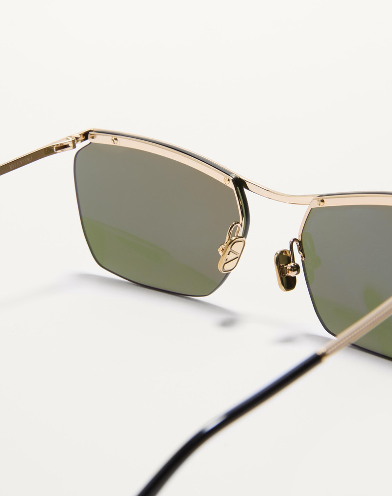 FLOATING RIMLESS METAL GLASSES 8