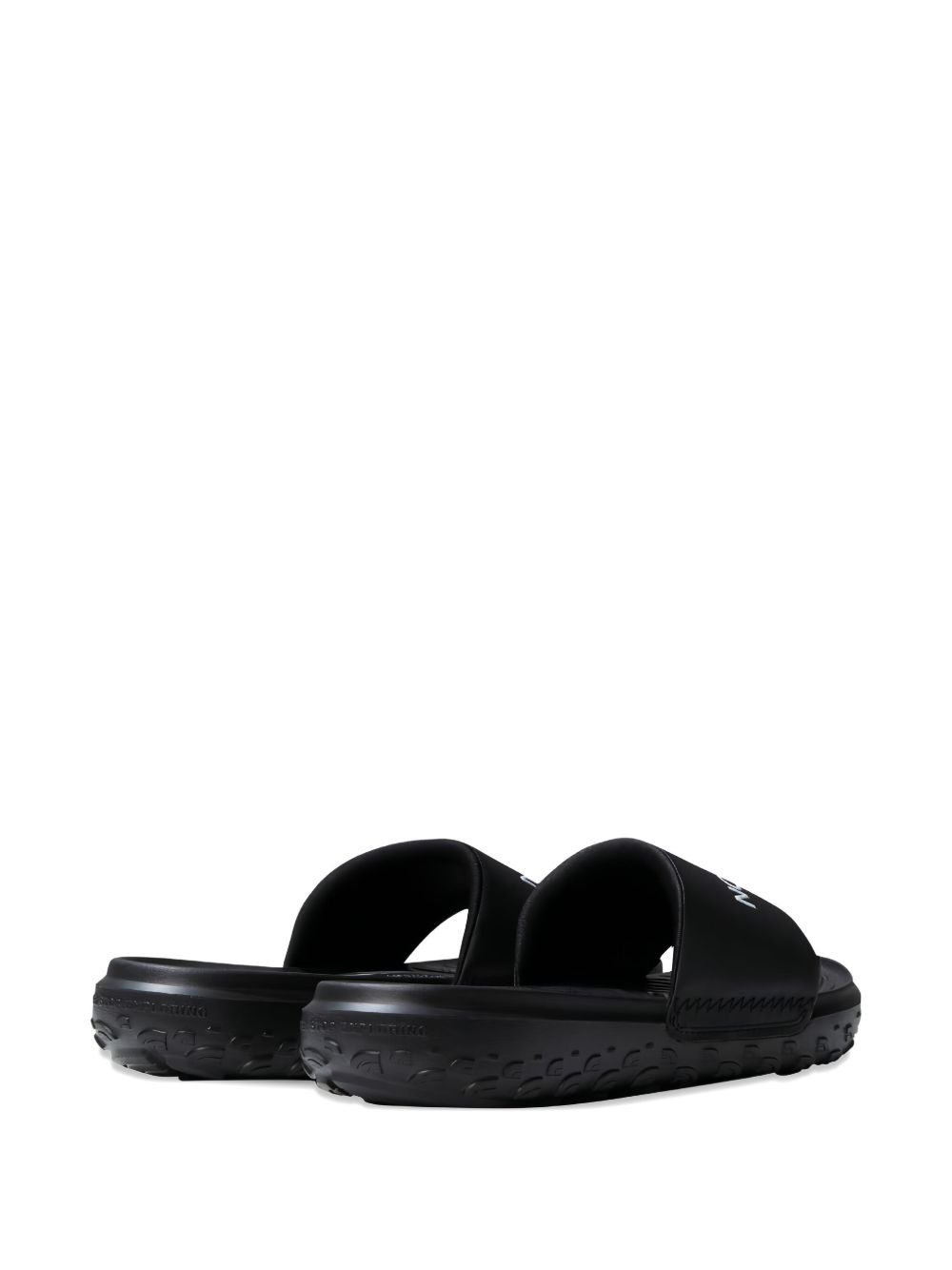 Never Stop logo-embossed textured slides - 4