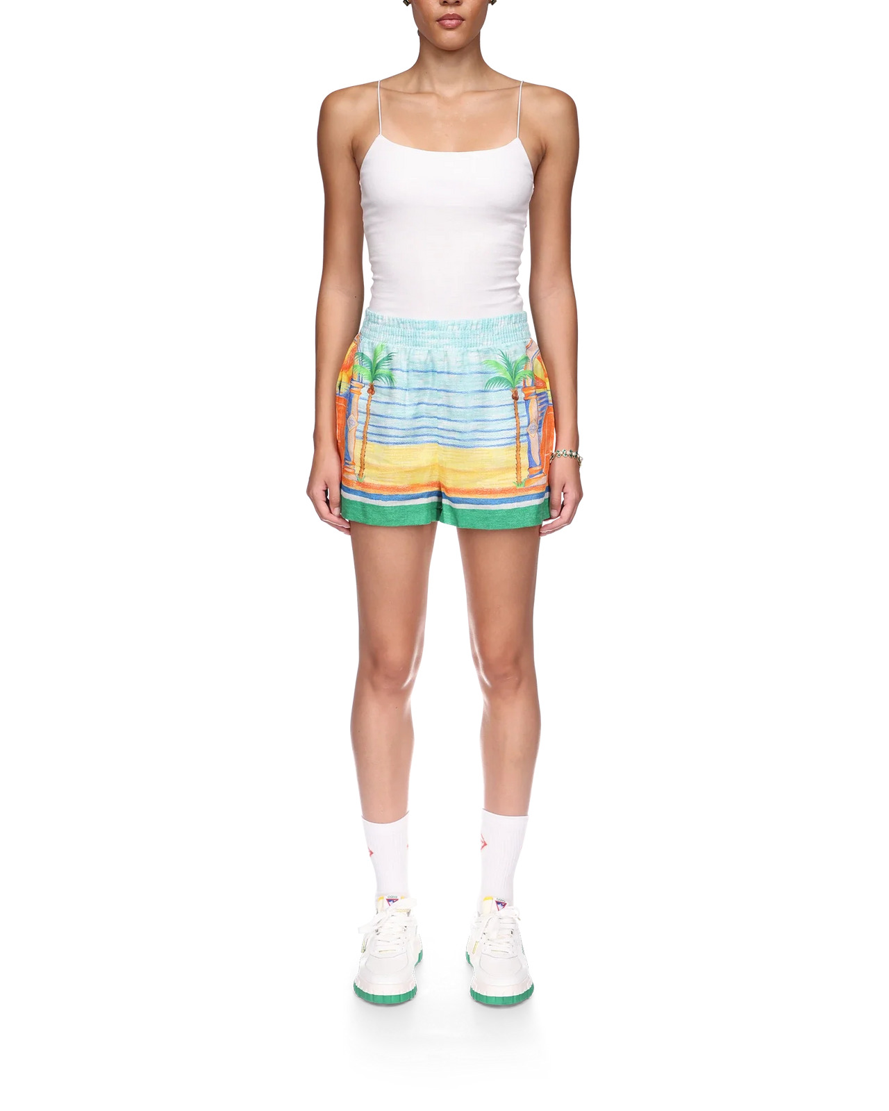 Day of Victory Linen Shorts - 3