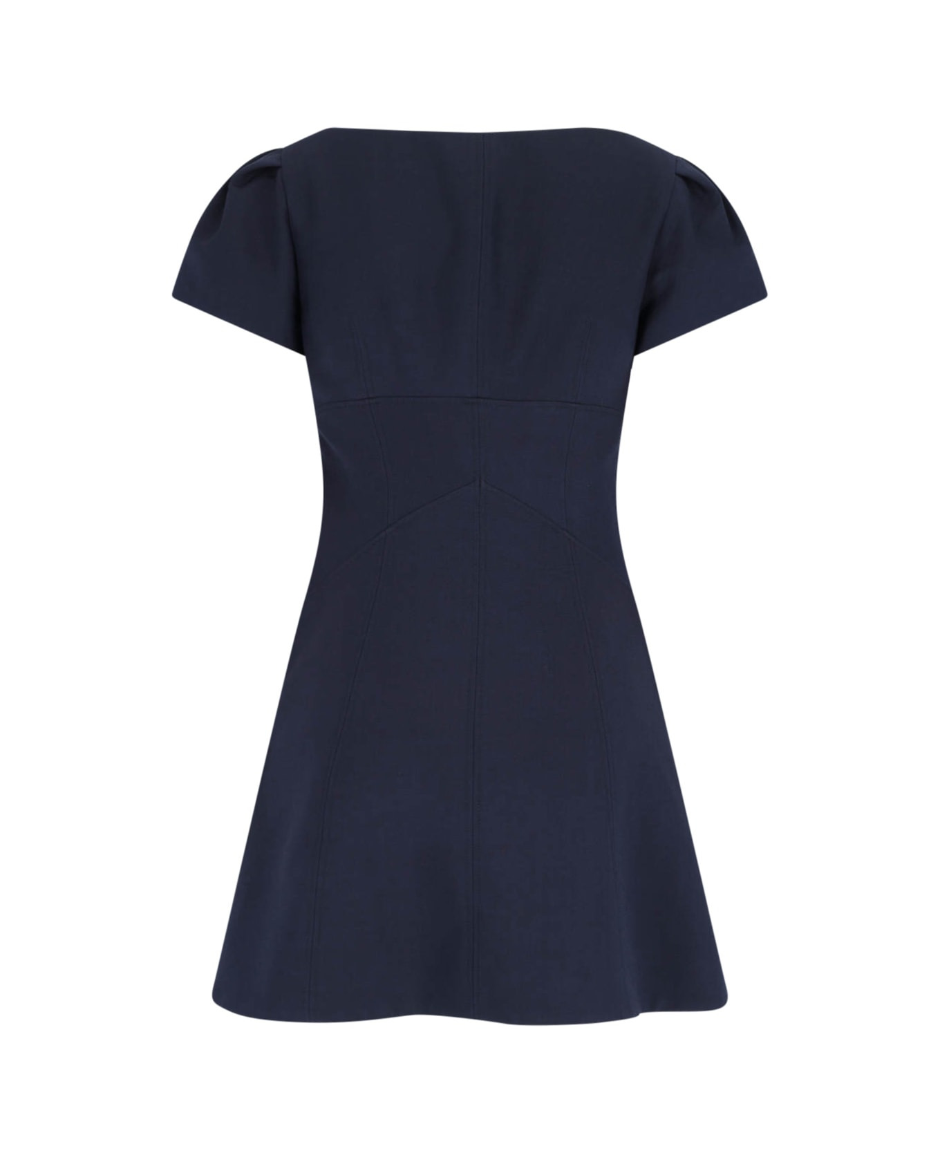 Wool And Silk Mini Dress - 2