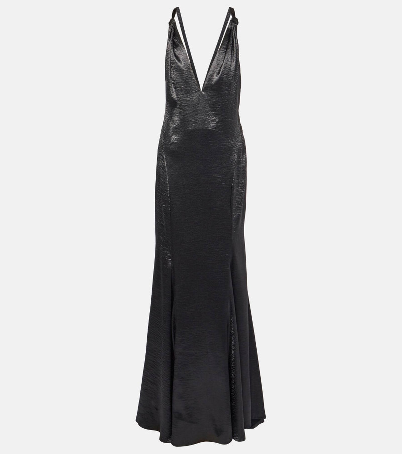 Asli satin gown - 1