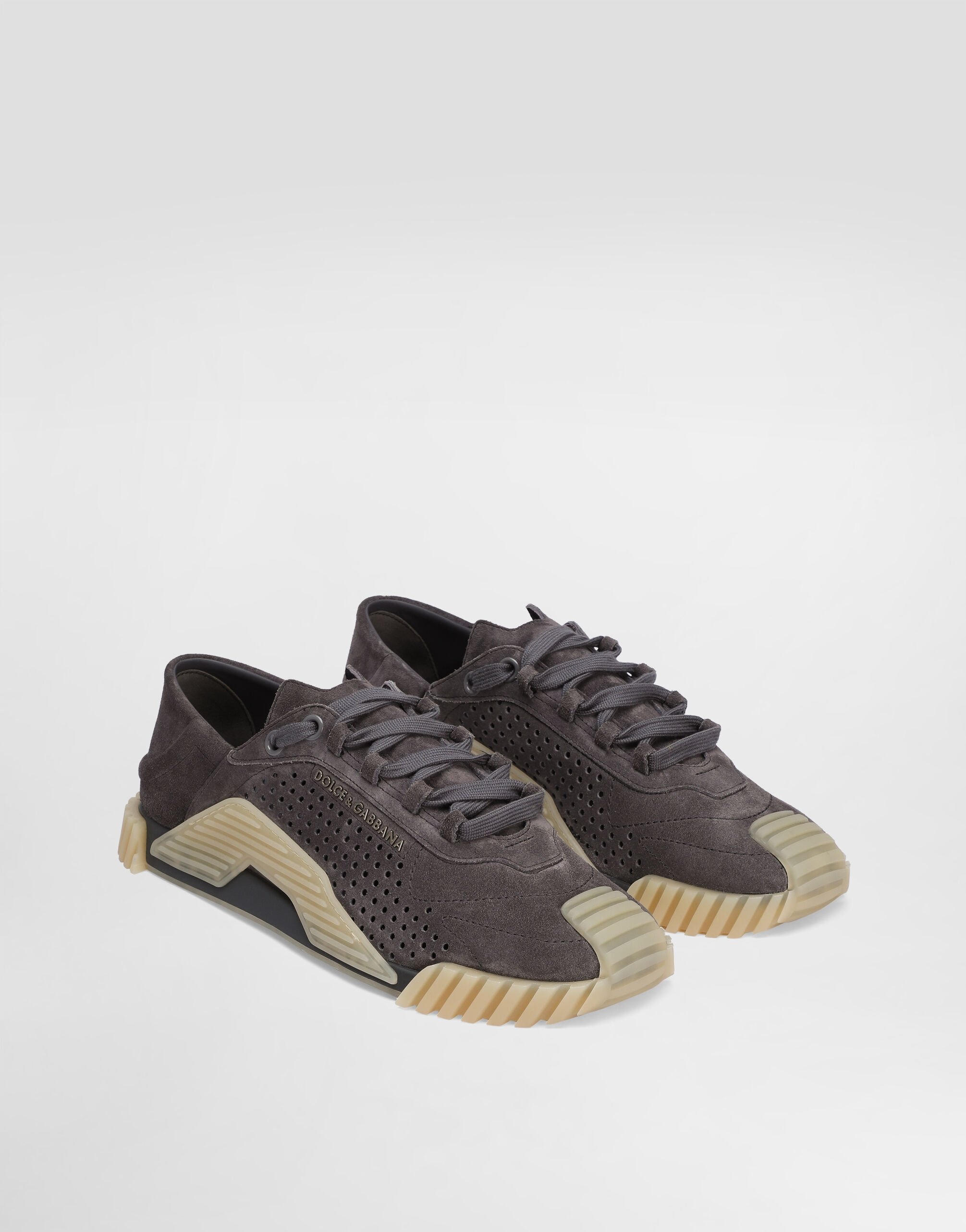 Mixed-materials NS1 slip-on sneakers - 2