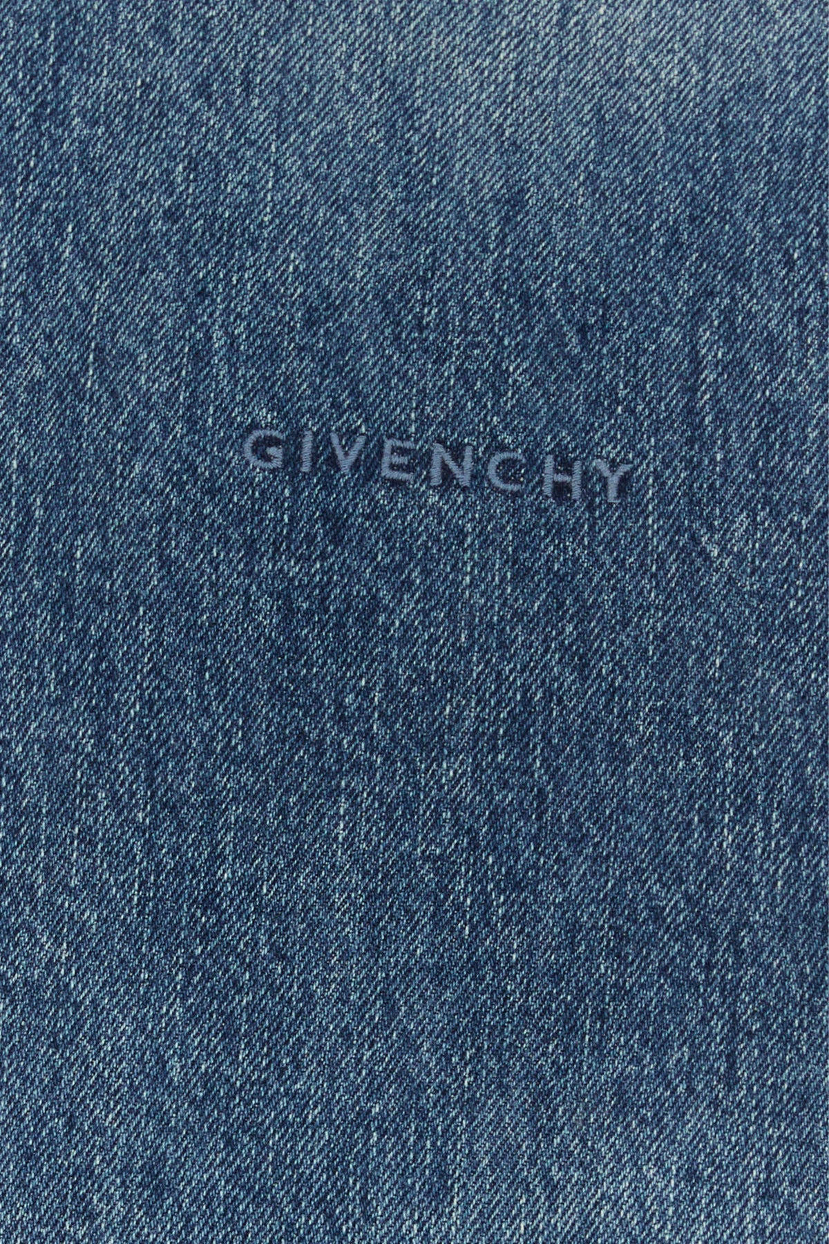 Denim sleeveless jacket - 5