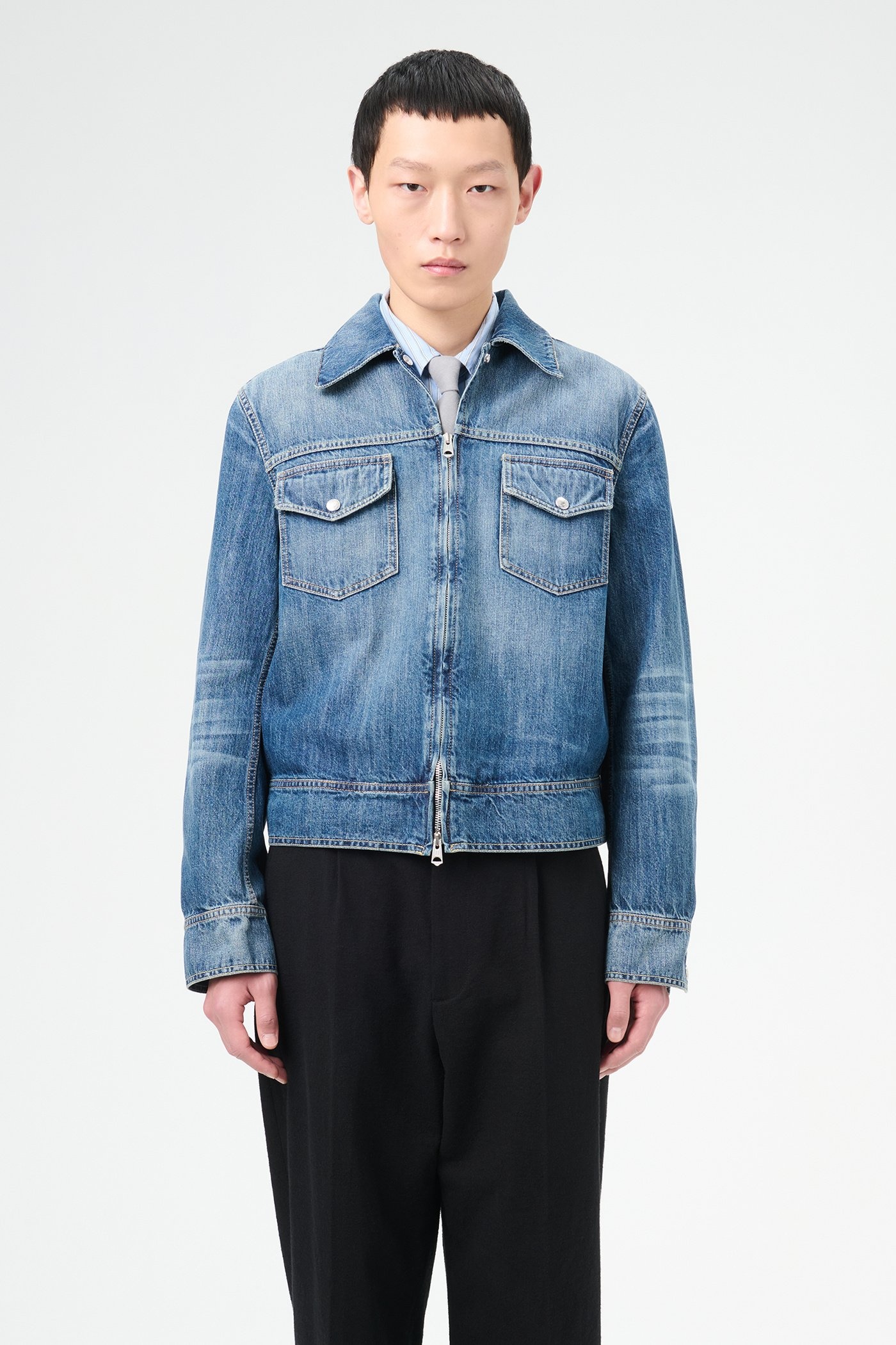 Our Legacy Trucker Jacket Vintage Denim | REVERSIBLE