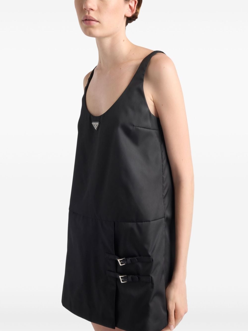 Sleeveless Re-Nylon dress - 4