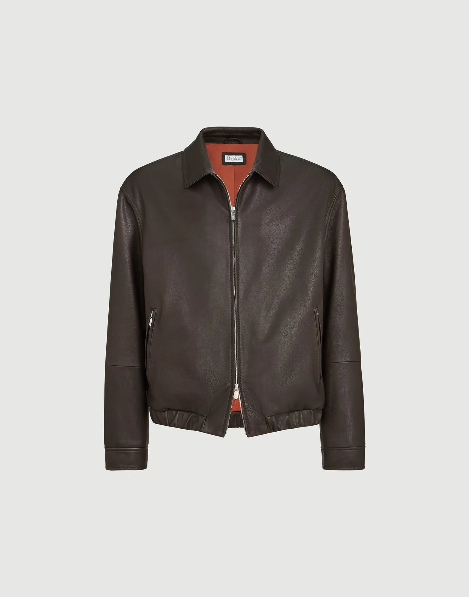 Nappa leather outerwear jacket - 1