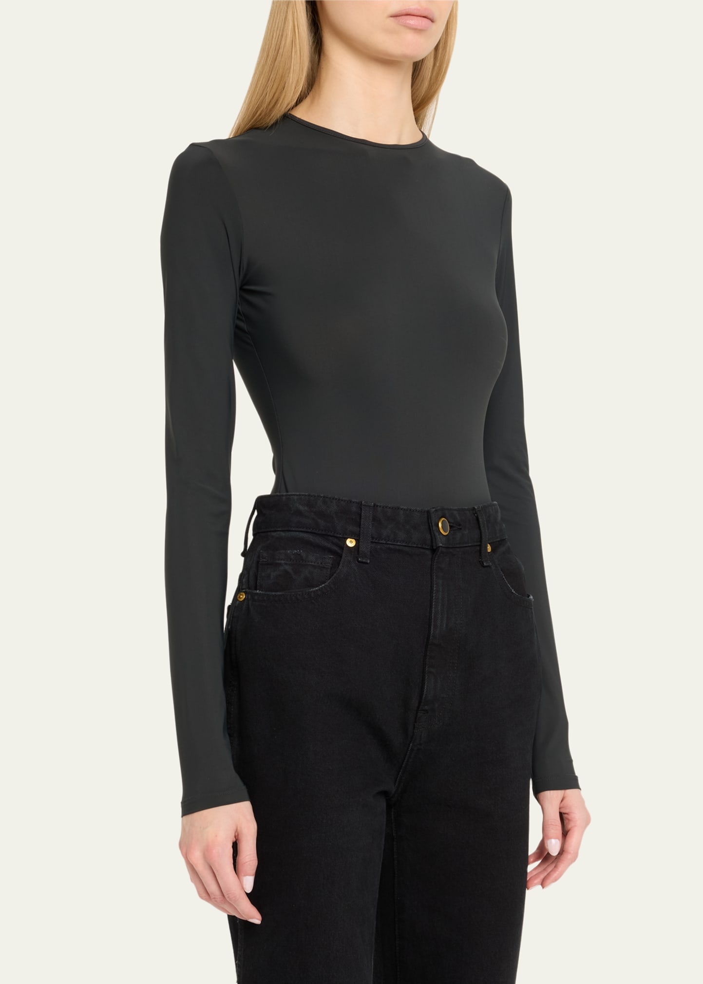 Aura Long-Sleeve Bodysuit - 4
