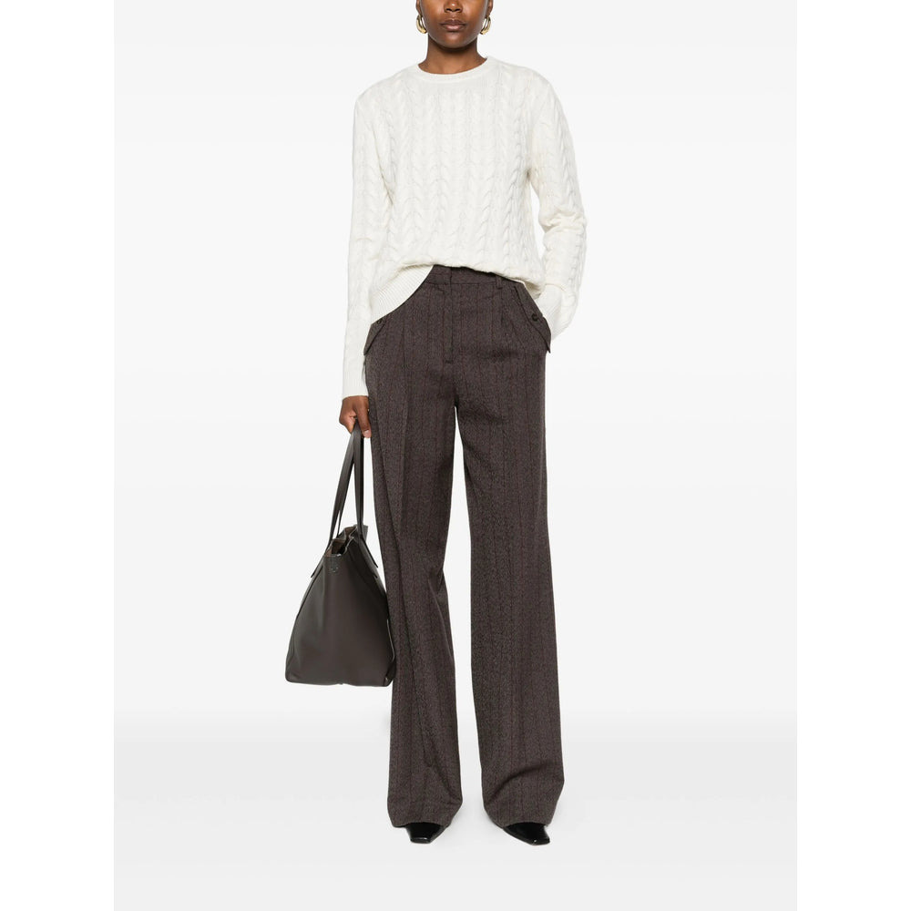 Max Mara White Knitwear - Jumpers Women - 3