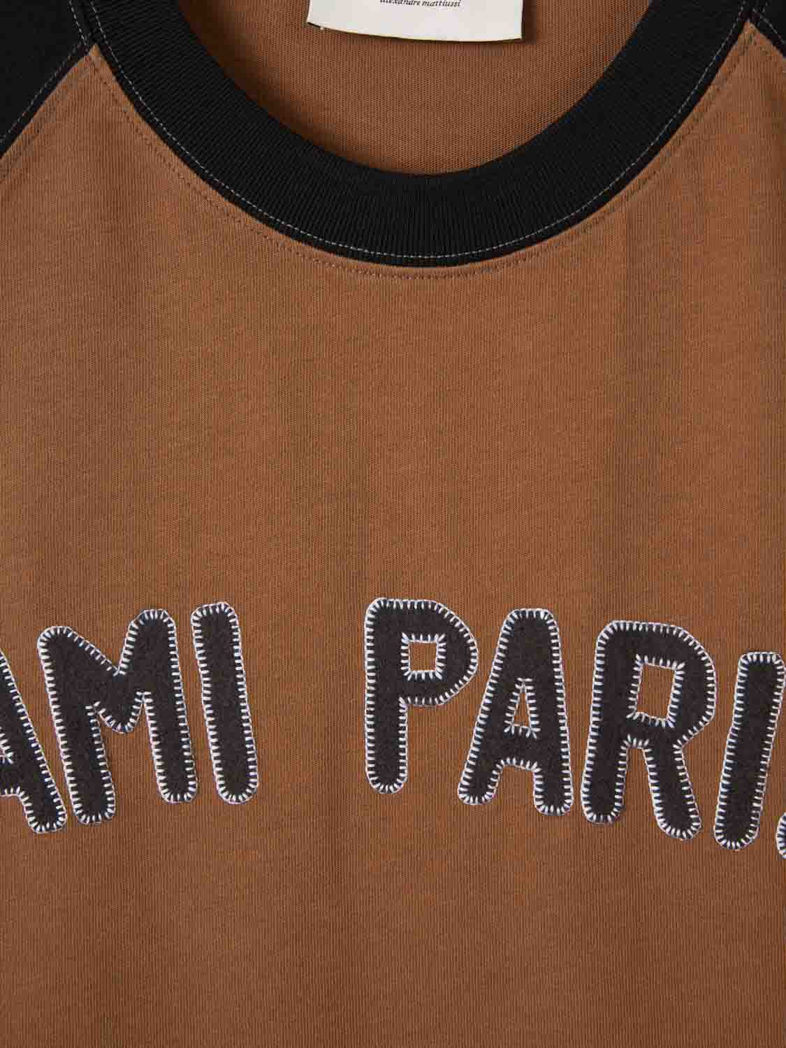 T-SHIRT WITH EMBROIDERED LOGO - 3