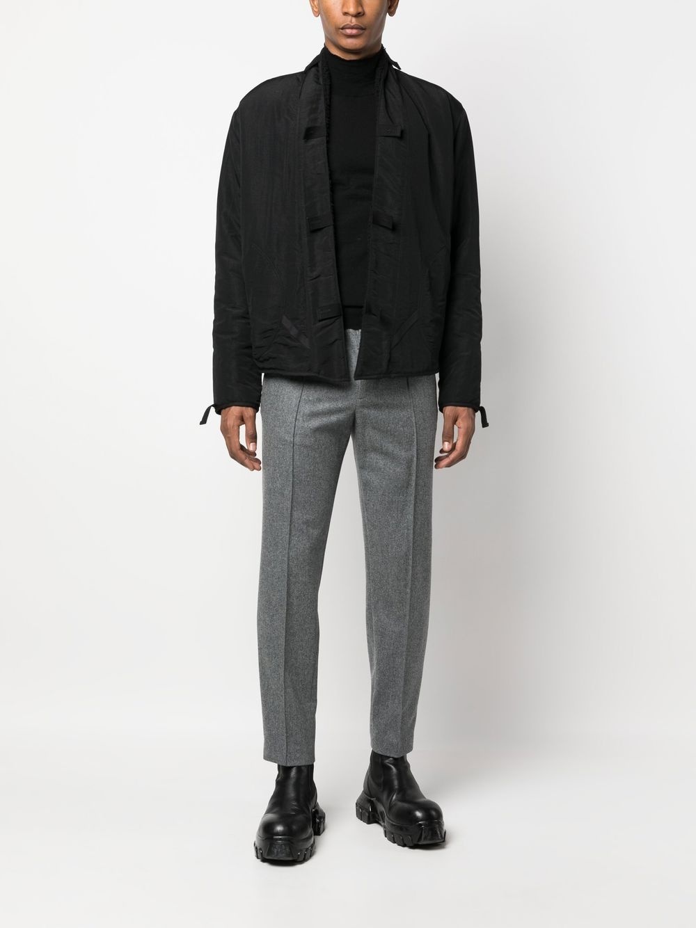 tapered track pants - 2