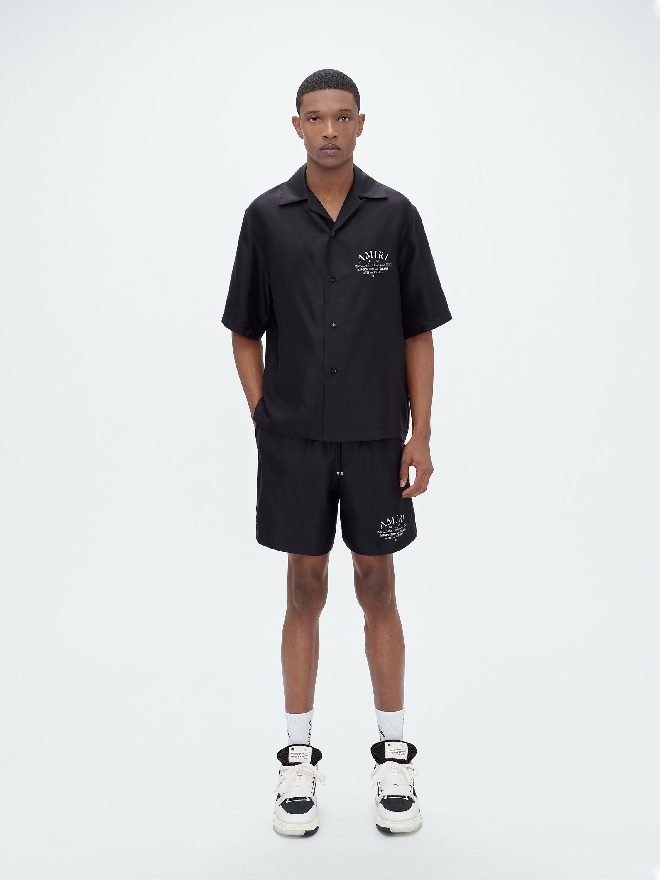 AMIRI ARTS DISTRICT SILK SHIRT - 3