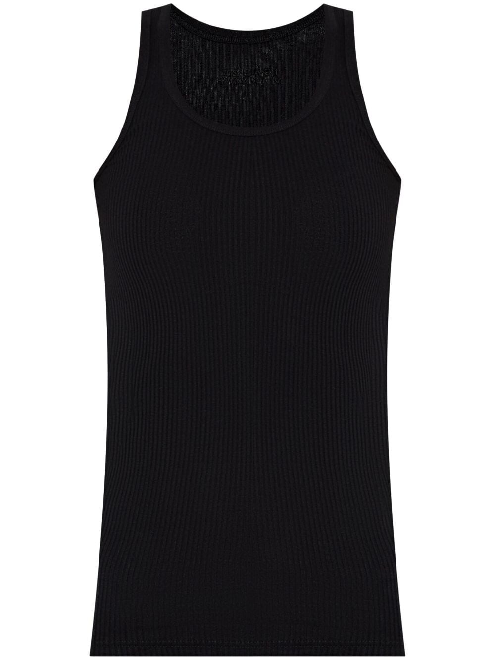 logo-embroidered tank top - 1