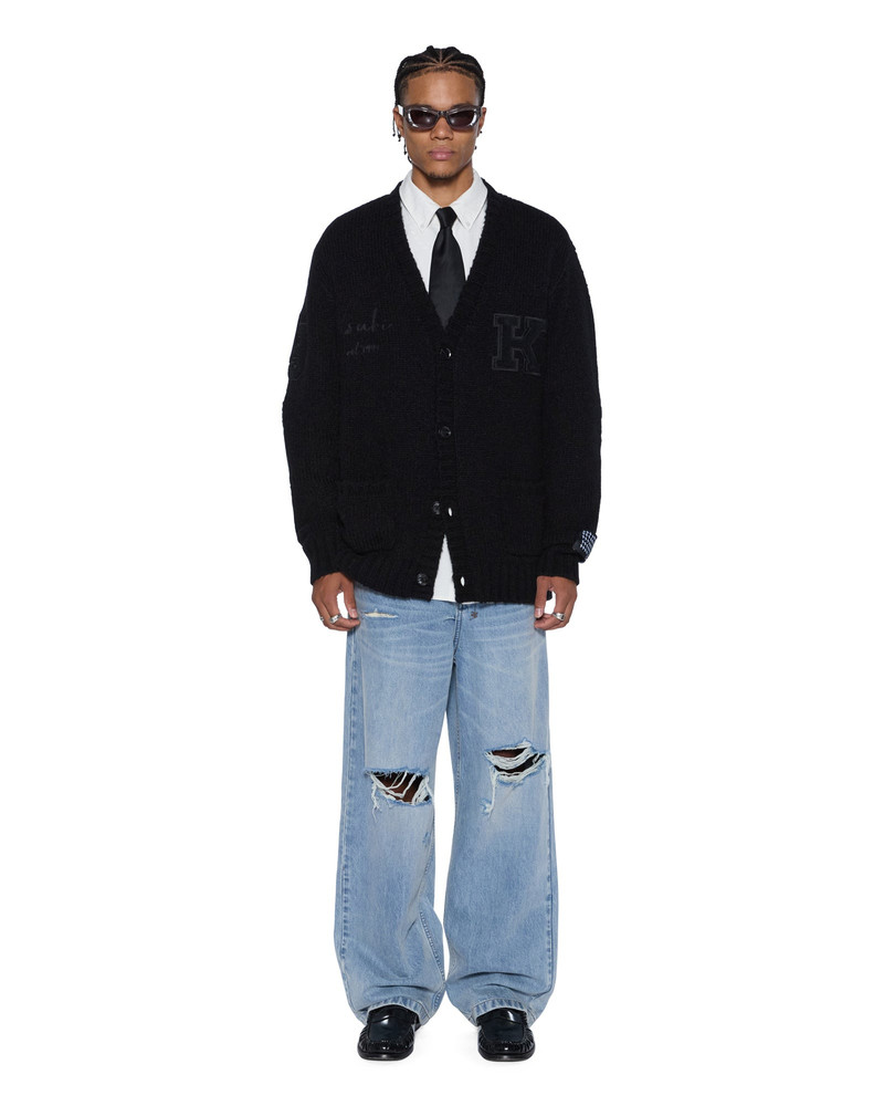 Ksubi SALUD CARDIGAN JET BLACK outlook