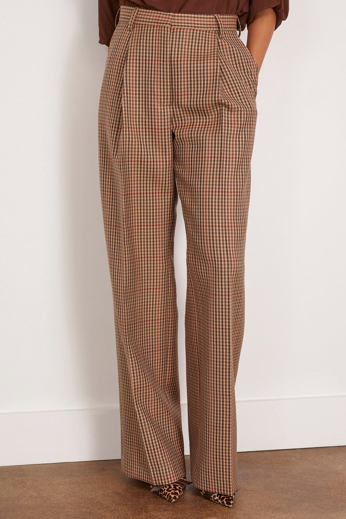 Porter Pant in Rust - 3