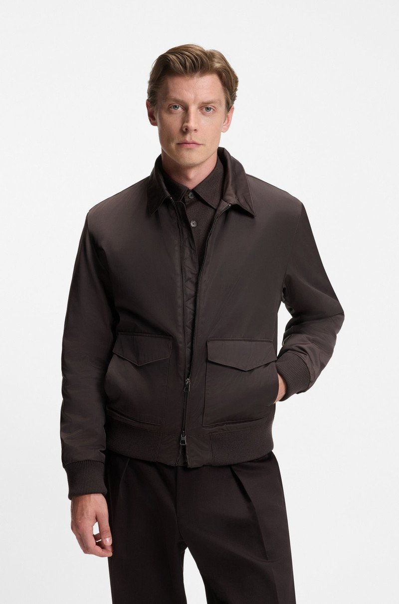 BECKHAM X BOSS JACKET IN WATER-REPELLENT TWILL 2