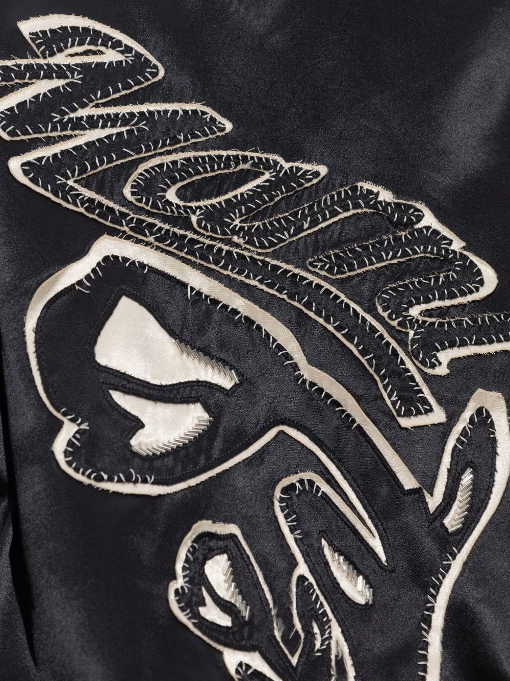 satin bomber jacket - 5