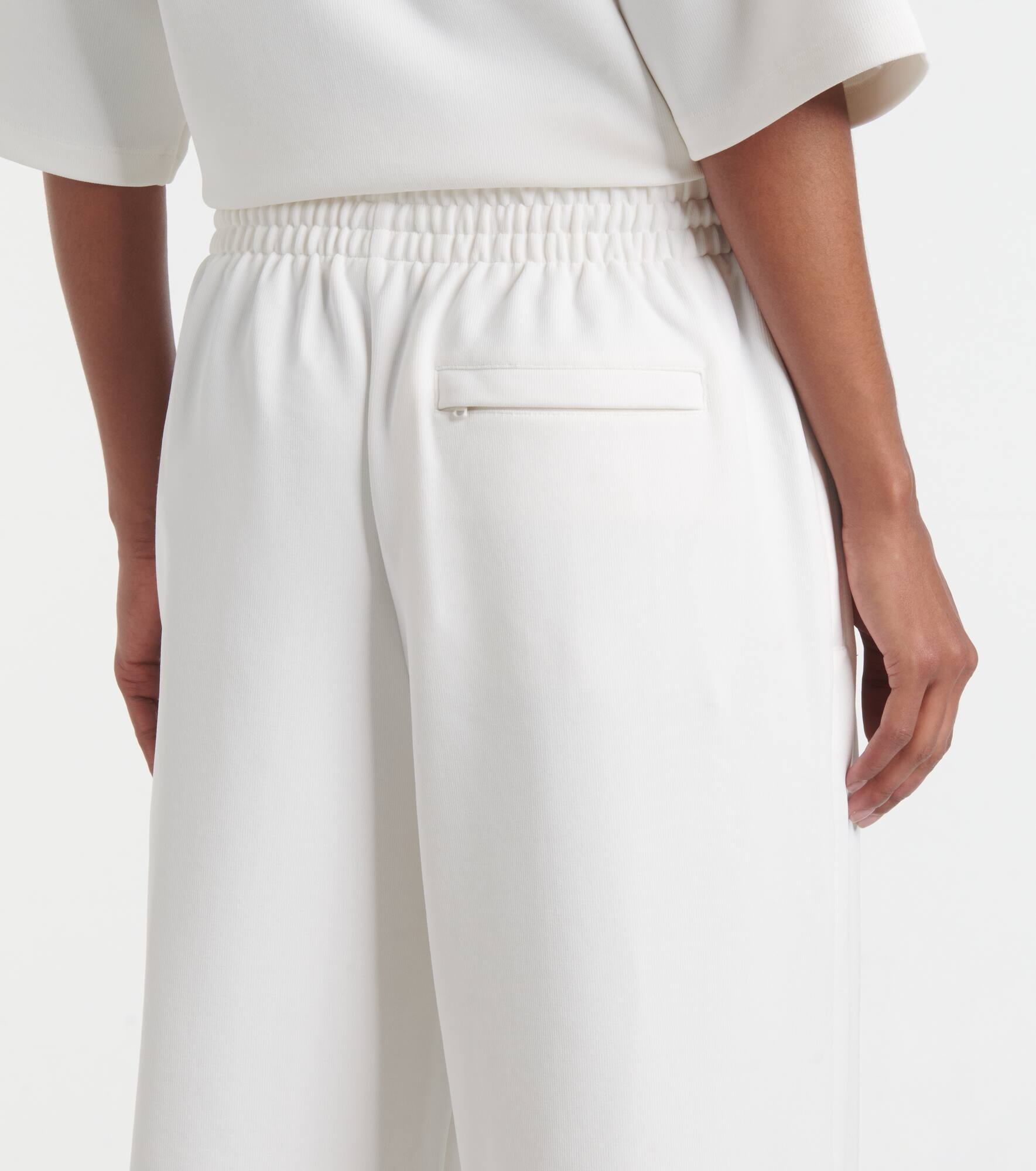 Jersey wide-leg pants - 6