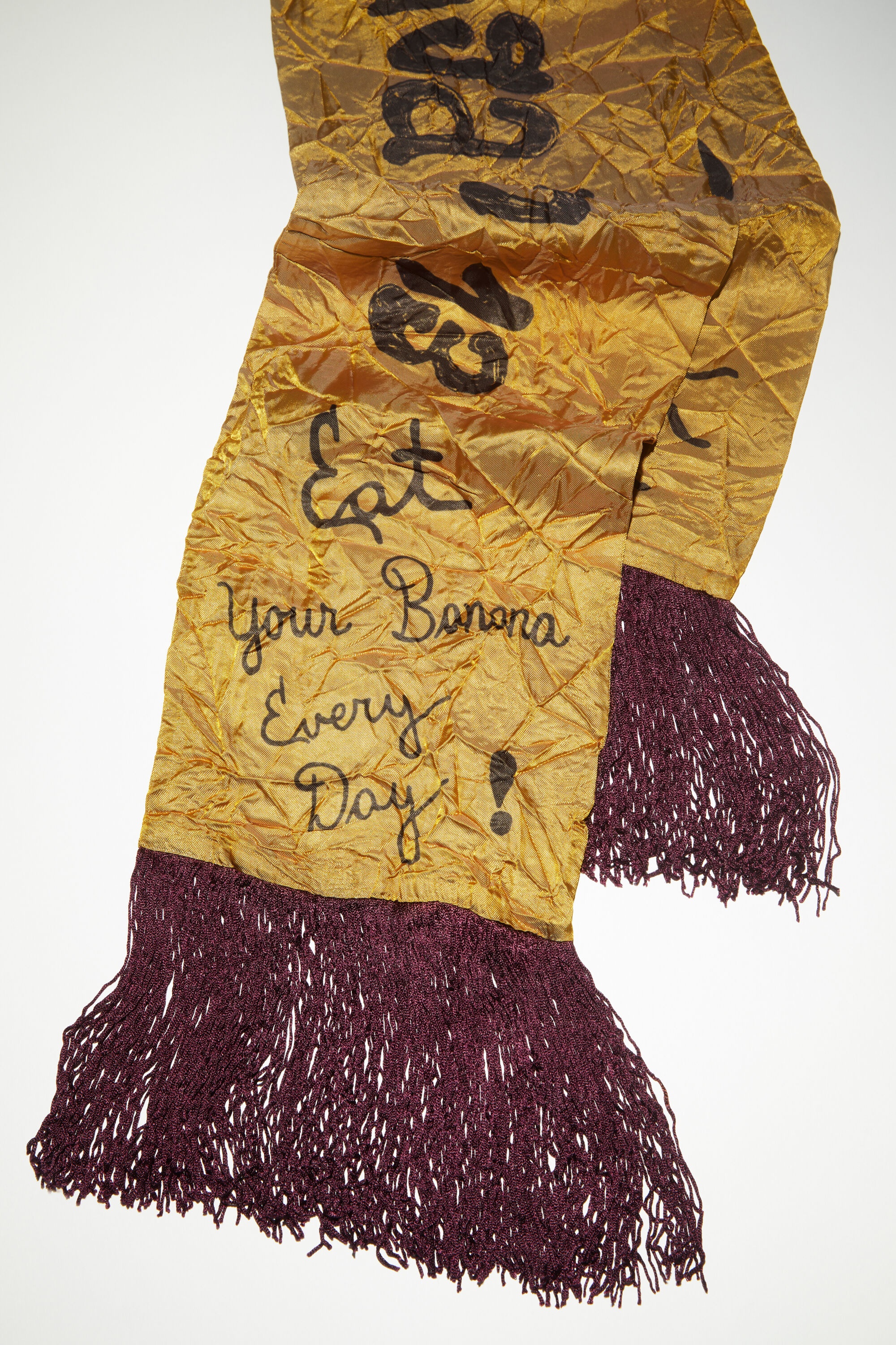 Logo scarf - Light beige - 4